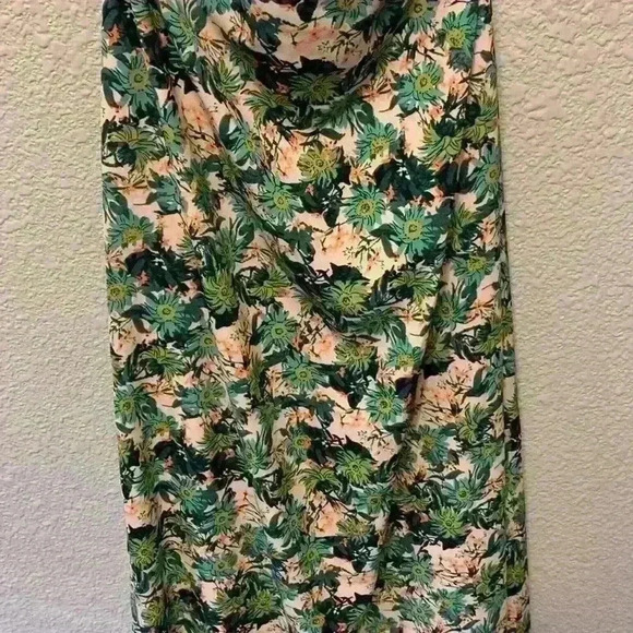 ASTR the Label Open Back Floral Midi Dress sz L summer beachy wedding guest vaca - Picture 4 of 8